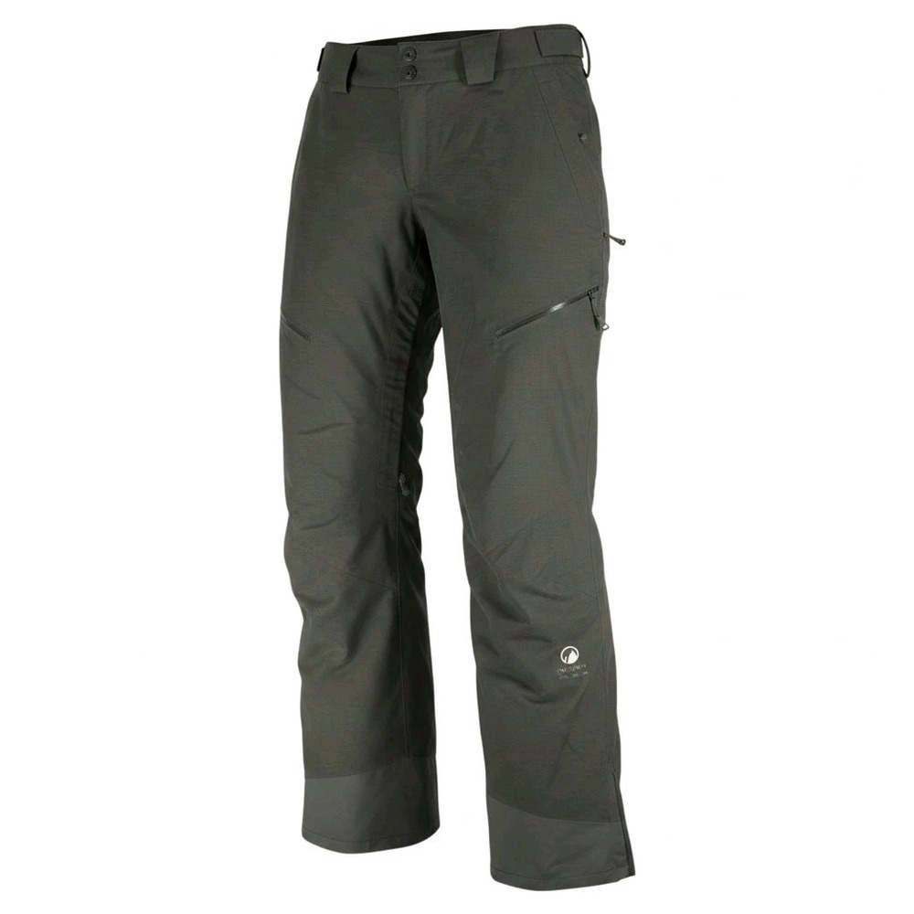 The North Face Steep Series Ski Snowboard Pants Olive Green Womens M Primaloft
